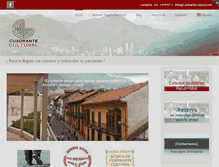 Tablet Screenshot of cuadrantecultural.com